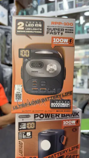 Remax Rpp-100 Gutitan Series 60000mah 100w Power Bank