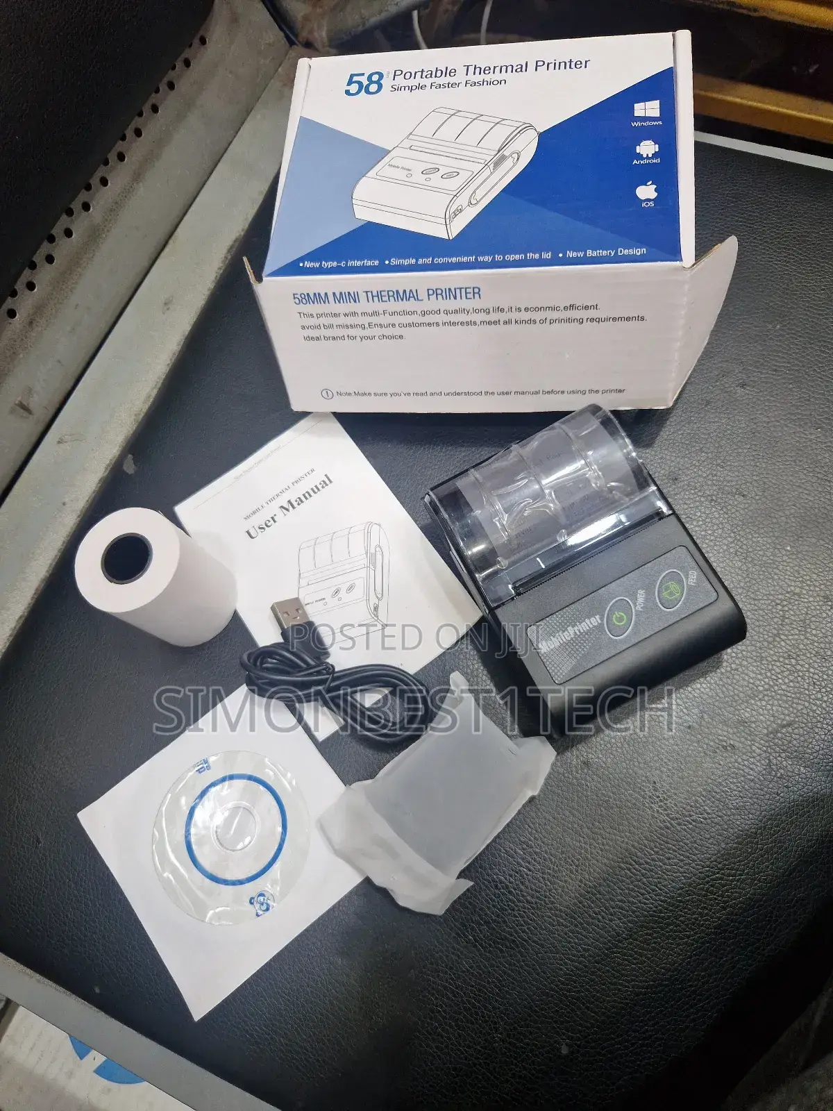 Bluetooth Portable Printer