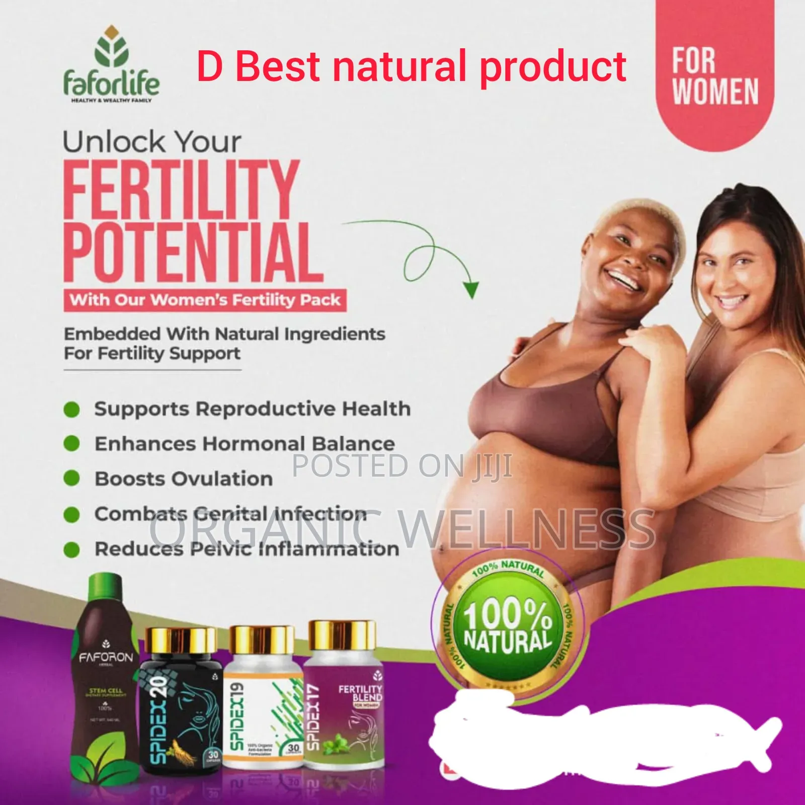 Faforlife Fertility Pack With Our Potential Women