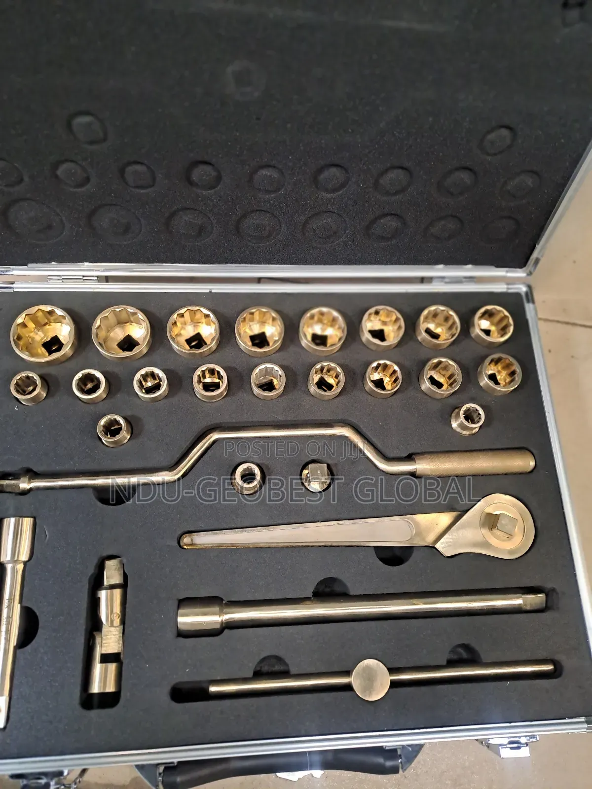 Bronzeplus Socket Spanners Set 1/2 Inch Drive
