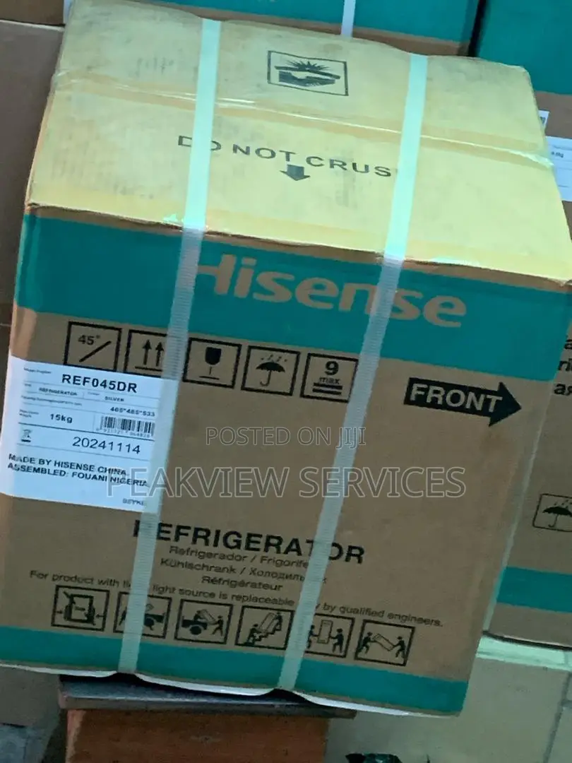 Hisense 45L Bedside Refrigerator - Modern Design for Spaces