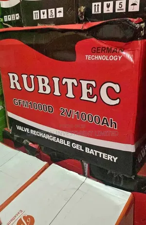 2v 1000ah Rubitec Solar Battery