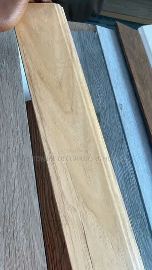 SPC Skirting Brown Color