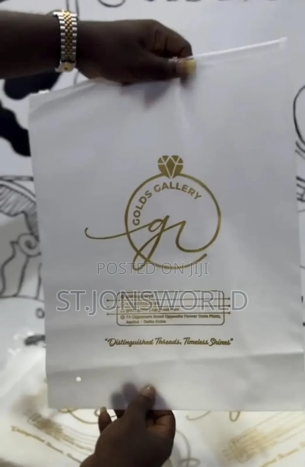 Ziplock Clothe Packaging Nylon Bag
