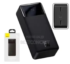 Photo - Baseus Bipow Digital Powerbank - 30000mah -15w - Black