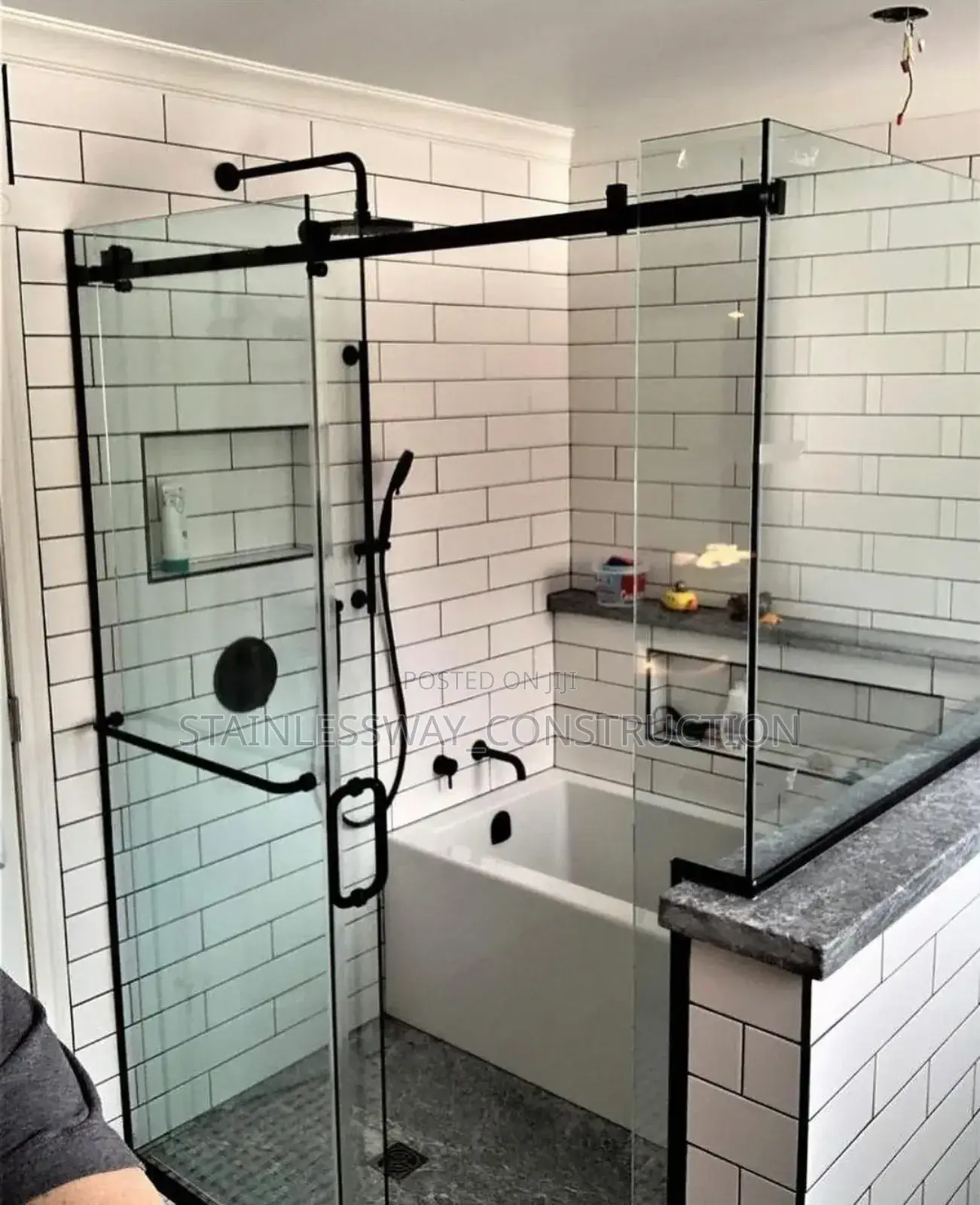 Cleancube Shower Glass Stort