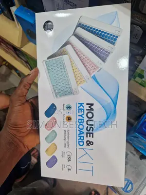 Portable Bluetooth Keyboard and Mouse