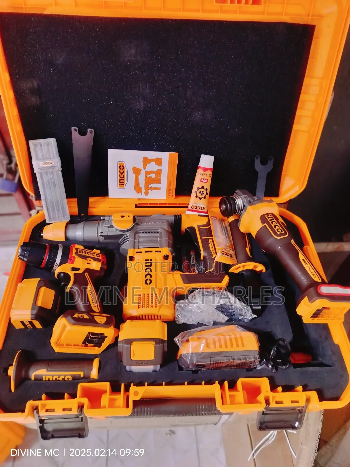 Ingco 3 Piece Cordless Combo Kit
Cosli241183
