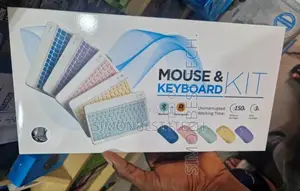 Portable Bluetooth Keyboard and Mouse