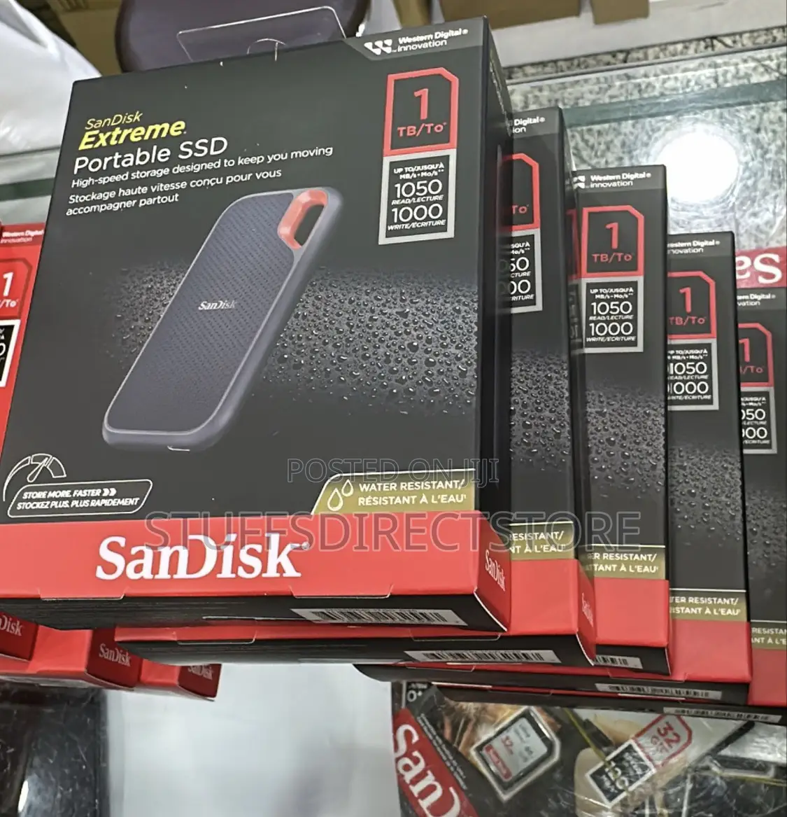 Sandisk 1tb Extreme Portable 1050mbps SSD