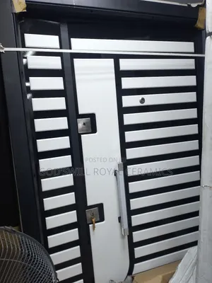 White Steel Door