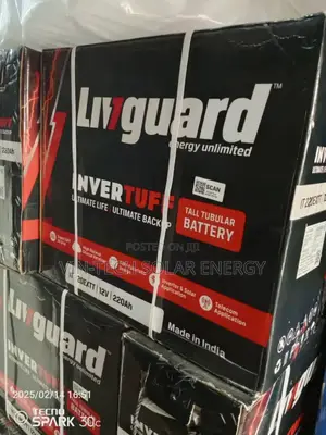 Photo - 220ah LIVGUARD ENERGY Unlimited Solar Tubular Battery