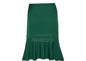 Ladies Corporate Elastic Waist Skirt