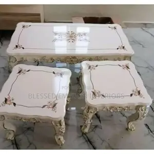 Living Room Royal Design Center Table Side Stools