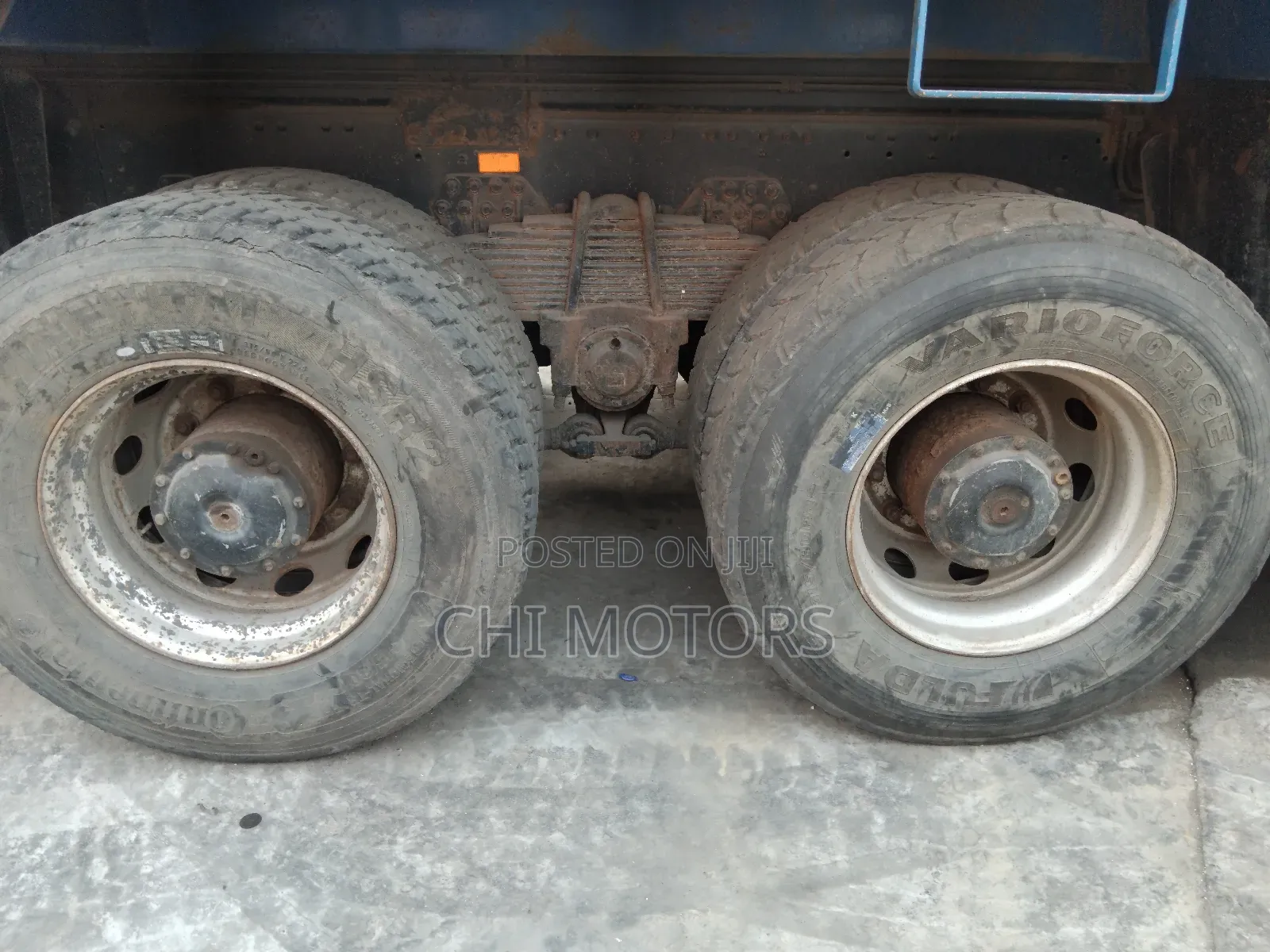 Man Diesel Tipper With Self Loader 2012 Blue