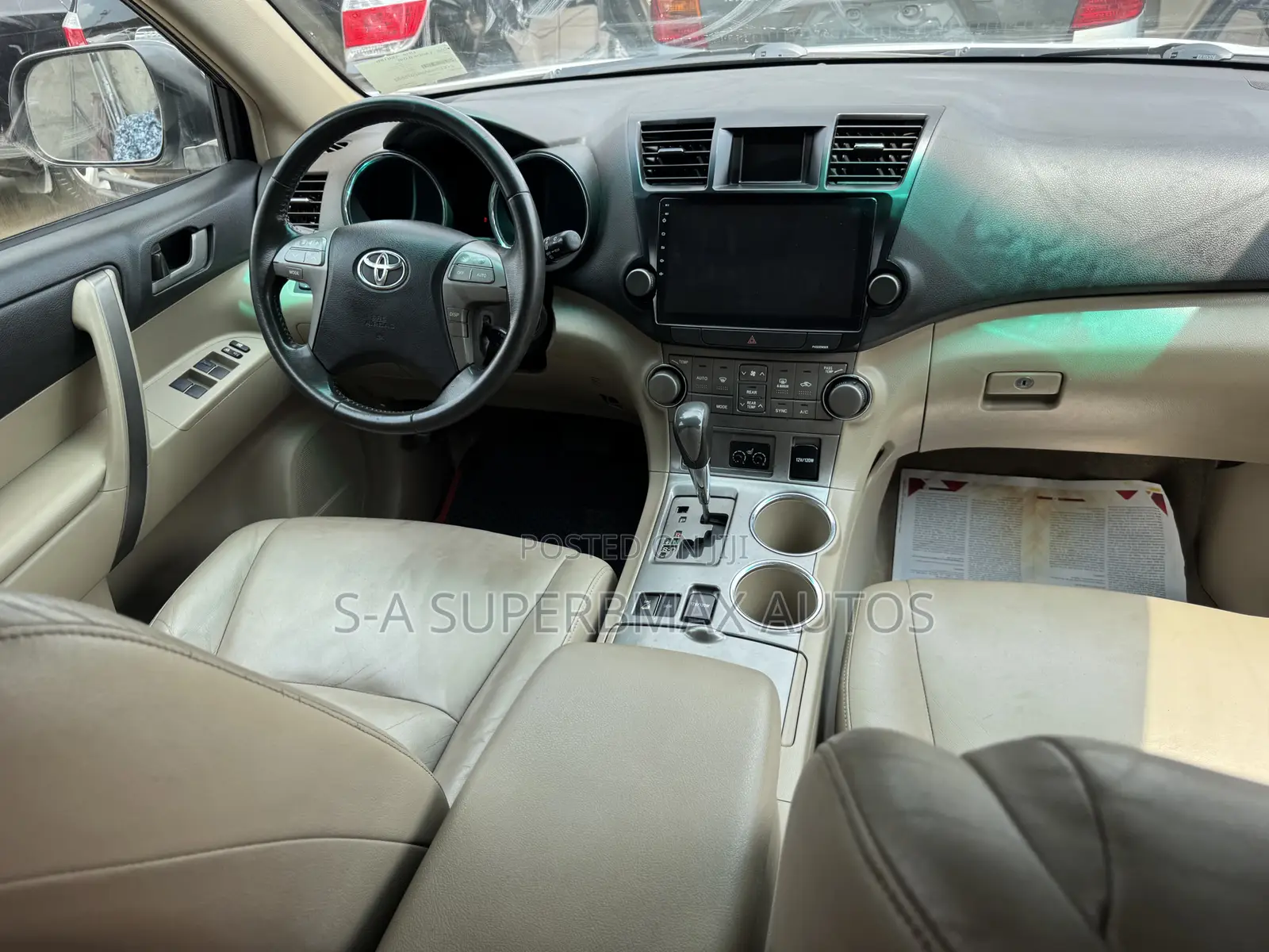 Toyota Highlander Limited 2008 White