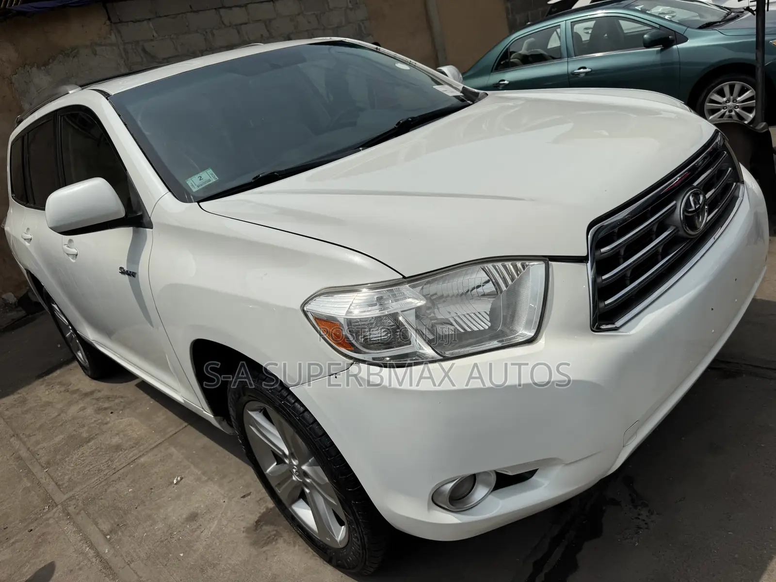 Toyota Highlander Limited 2008 White