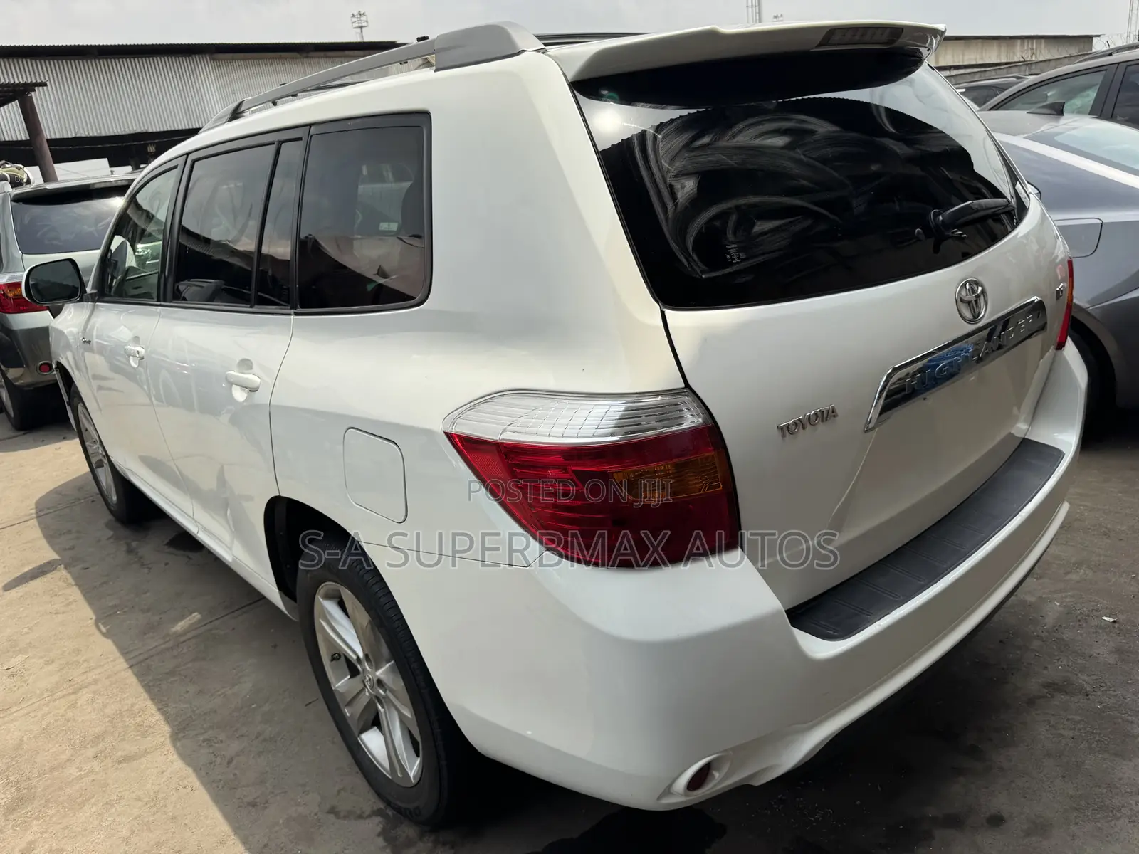 Toyota Highlander Limited 2008 White