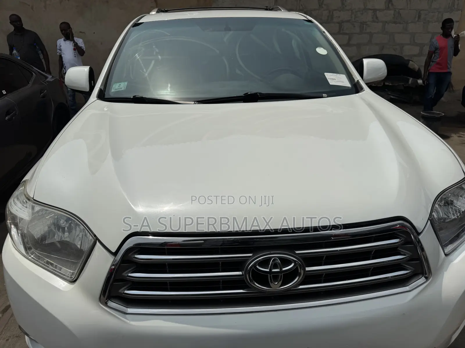Toyota Highlander Limited 2008 White