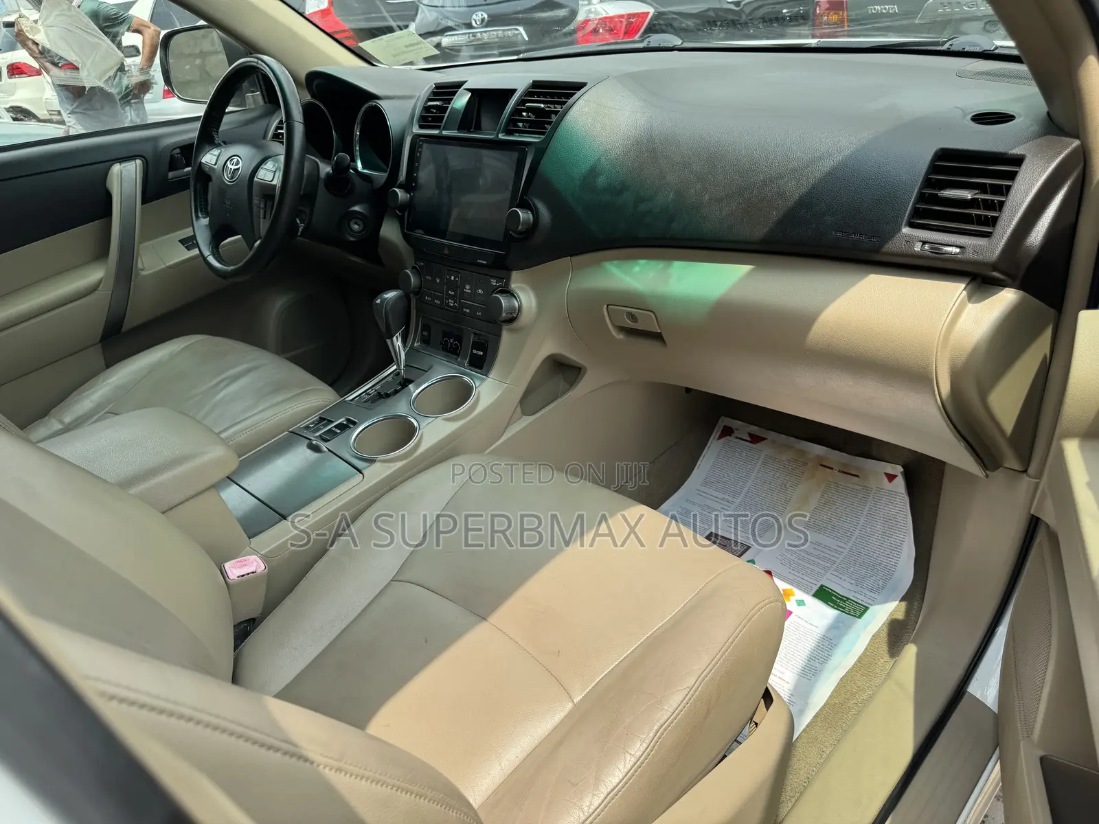 Toyota Highlander Limited 2008 White