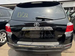Toyota Highlander Limited 2012 Black