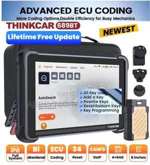 Thinkscan 689bt Car Scanner Full System+Reset+Key+Ecu Coding