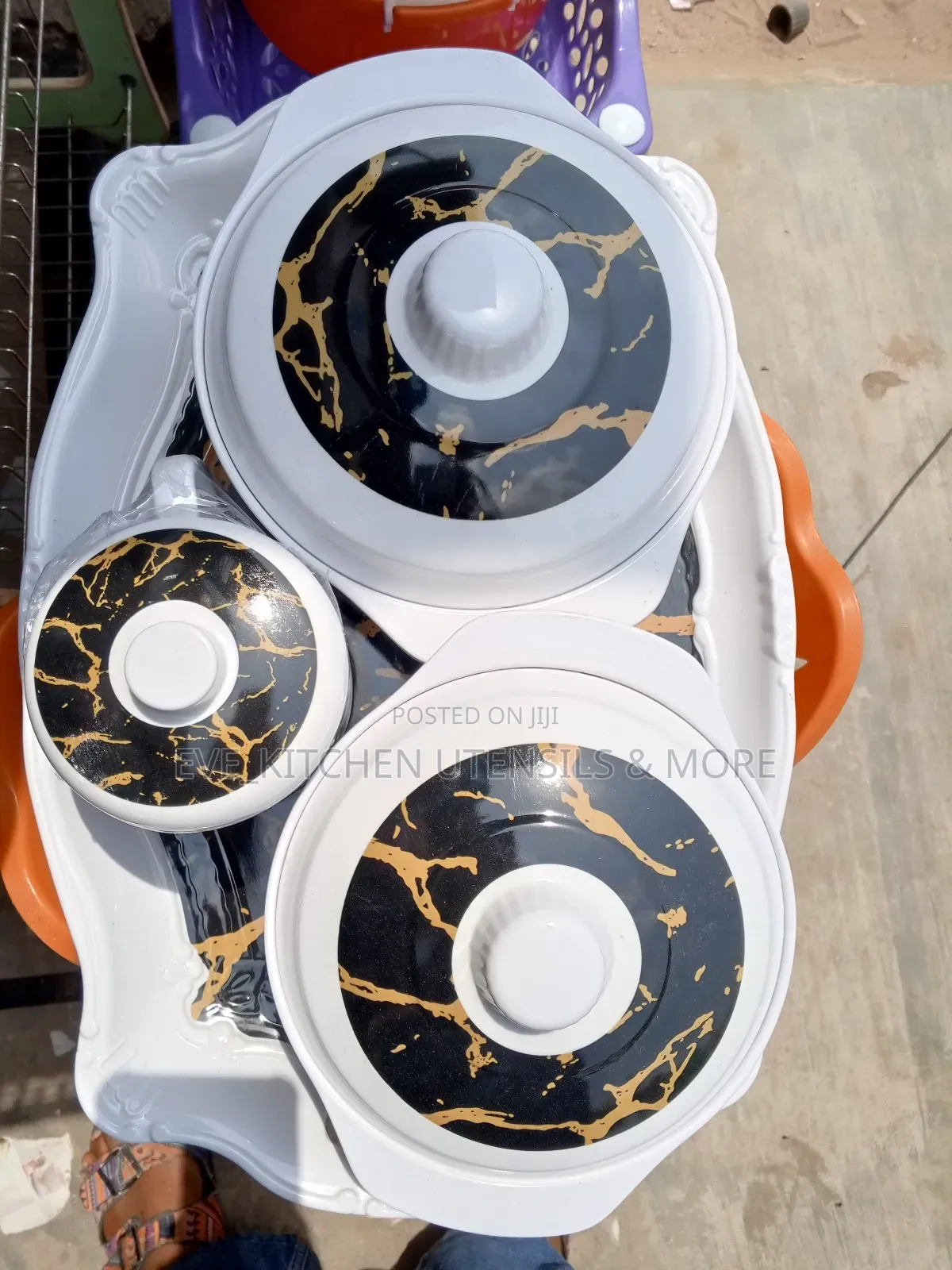 Dinner Set With Tray and Cup