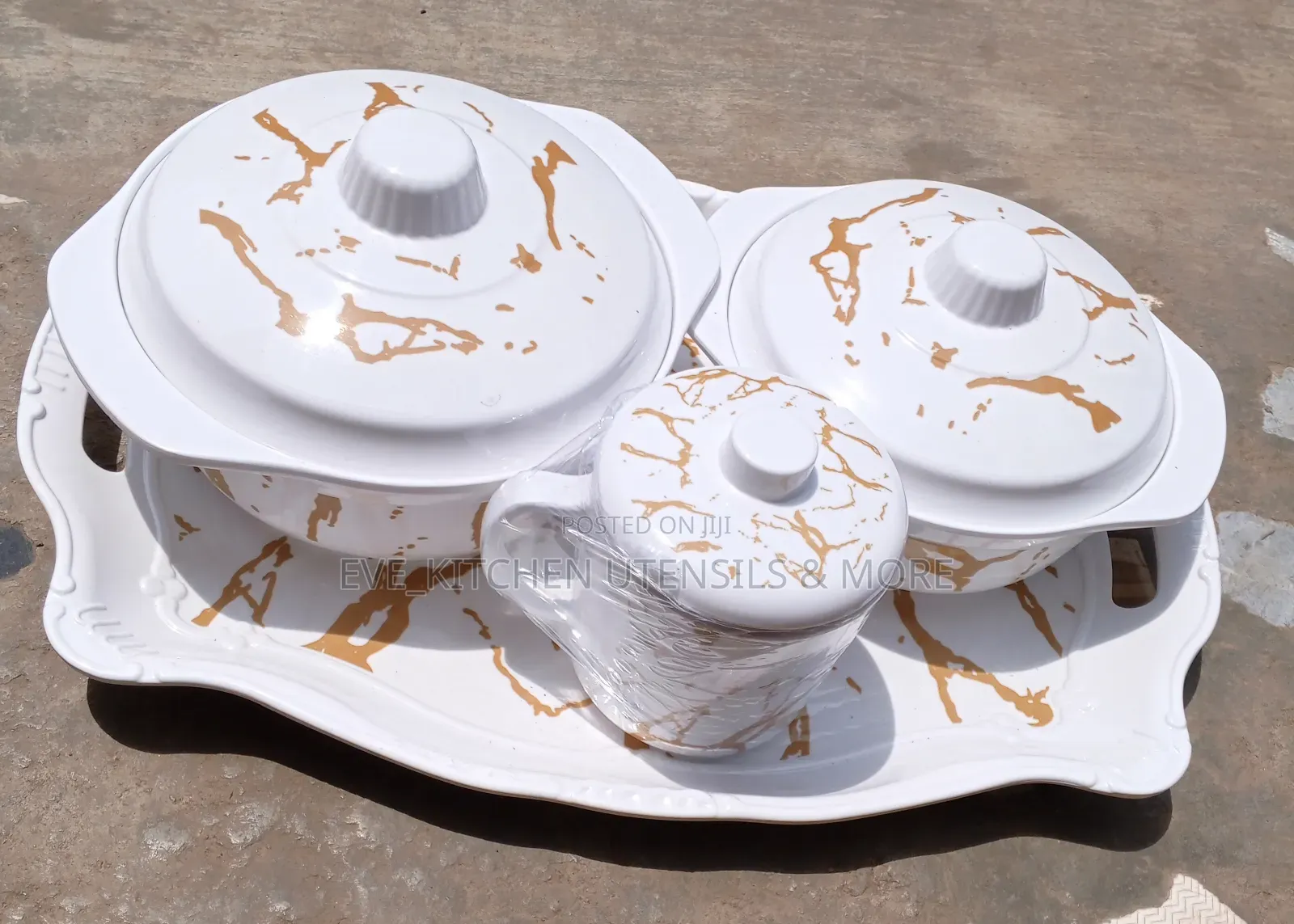 Dinner Set With Tray and Cup