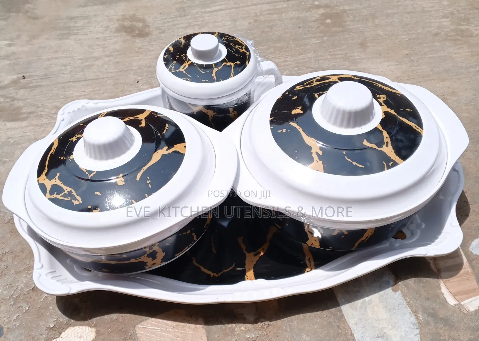 Dinner Set With Tray and Cup