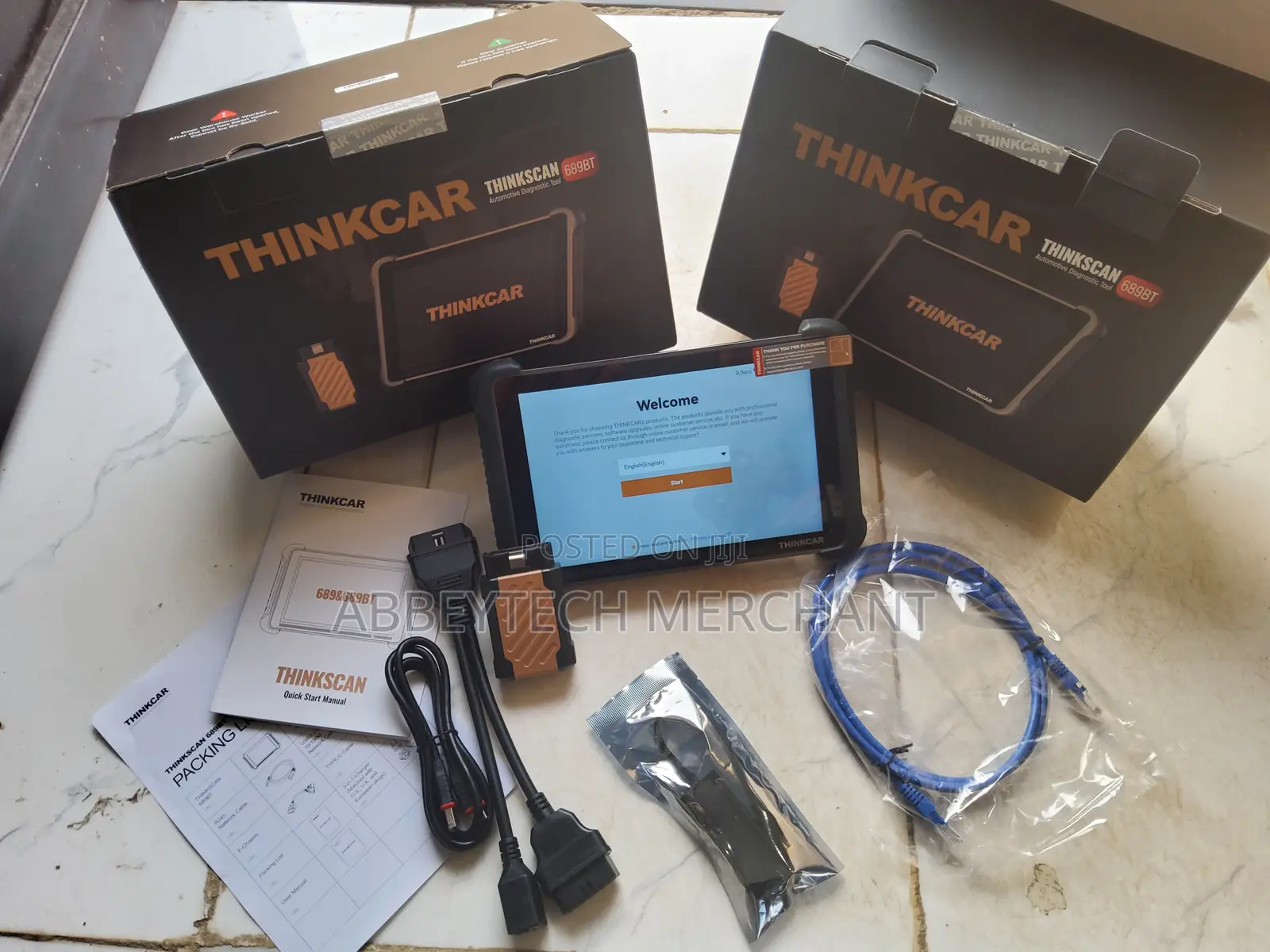 Thinkscan 689bt Car Scanner Full System+Reset+Key+Ecu Coding