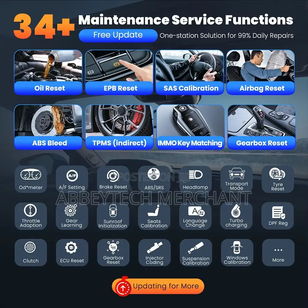 Thinkscan 689bt Car Scanner Full System+Reset+Key+Ecu Coding