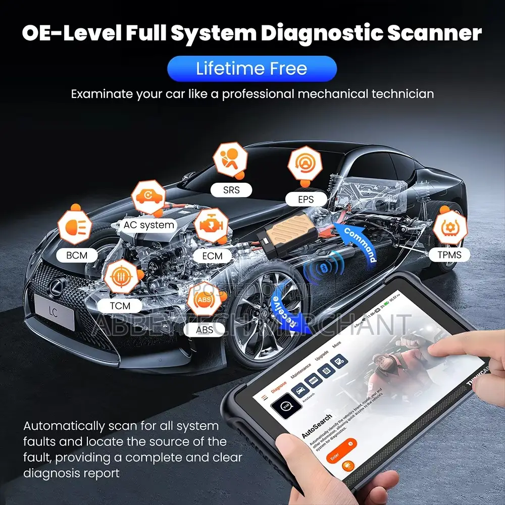 Thinkscan 689bt Car Scanner Full System+Reset+Key+Ecu Coding