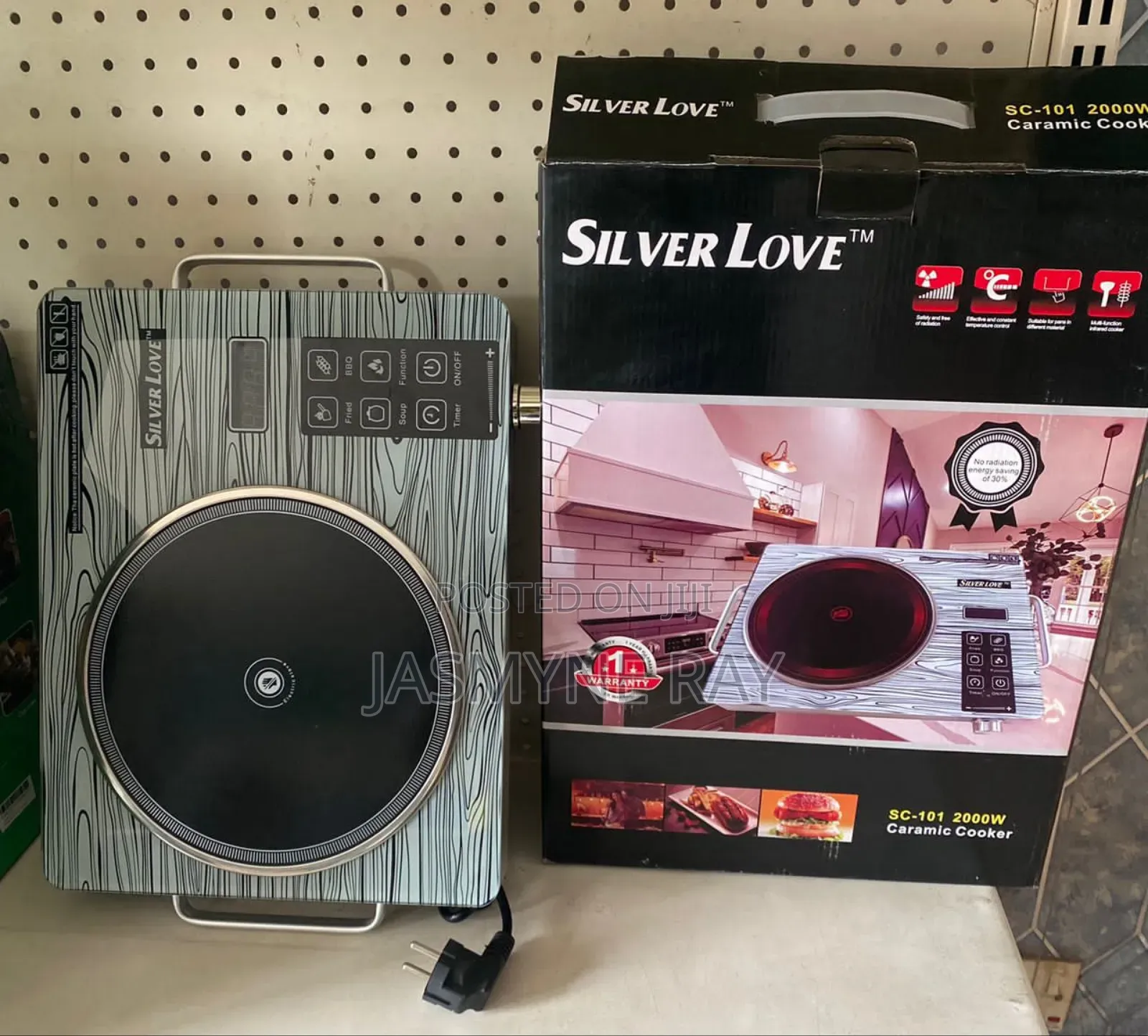 Silver Love Digital Infrared Cooker 2000w
