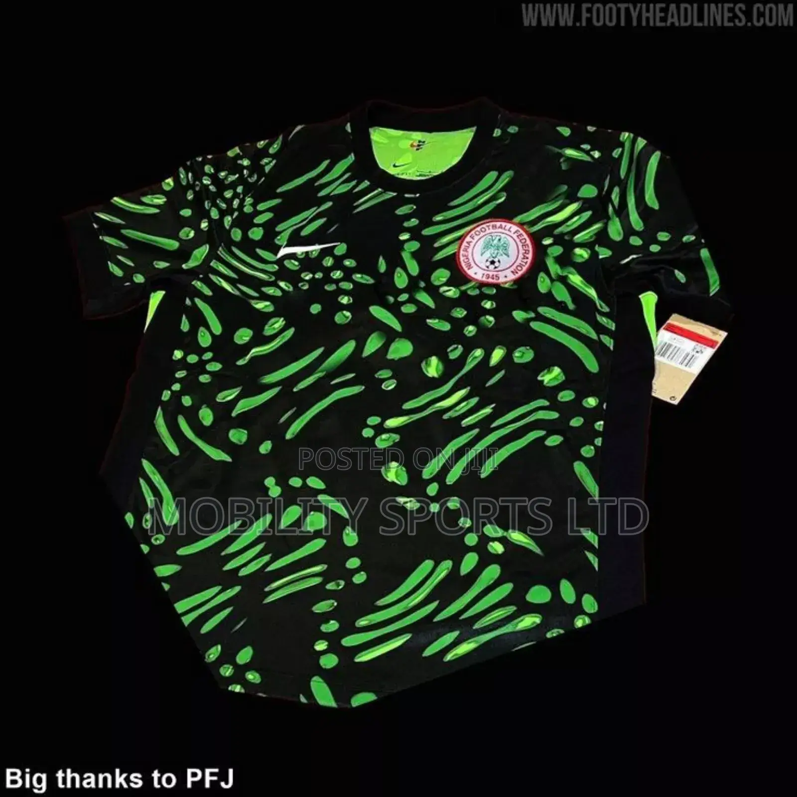 Nigerian Away Jersey
