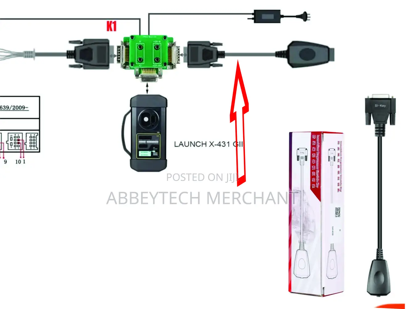LAUNCH X431 Immobilizer Prog Simulate Key Support Programer