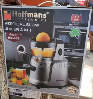 Hoffmann Vertical Slow Juicer 3 In 1