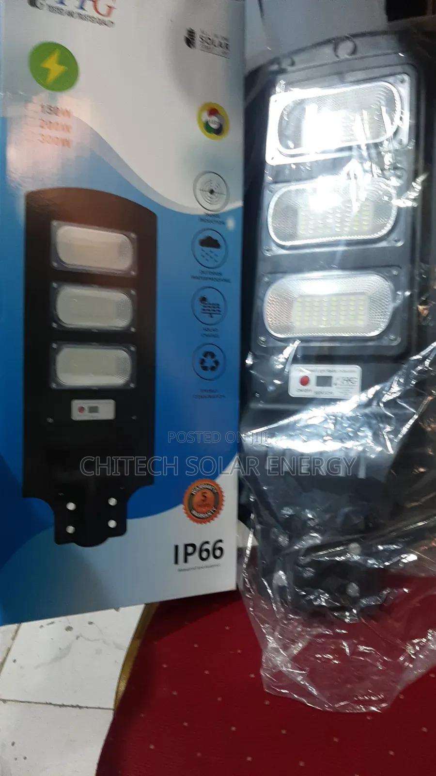 300w Solar Street Light