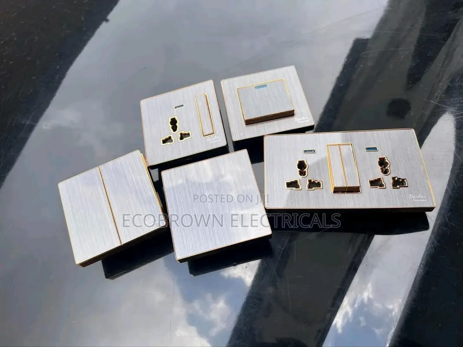 German Berlin Sockets Luxury and Switch
