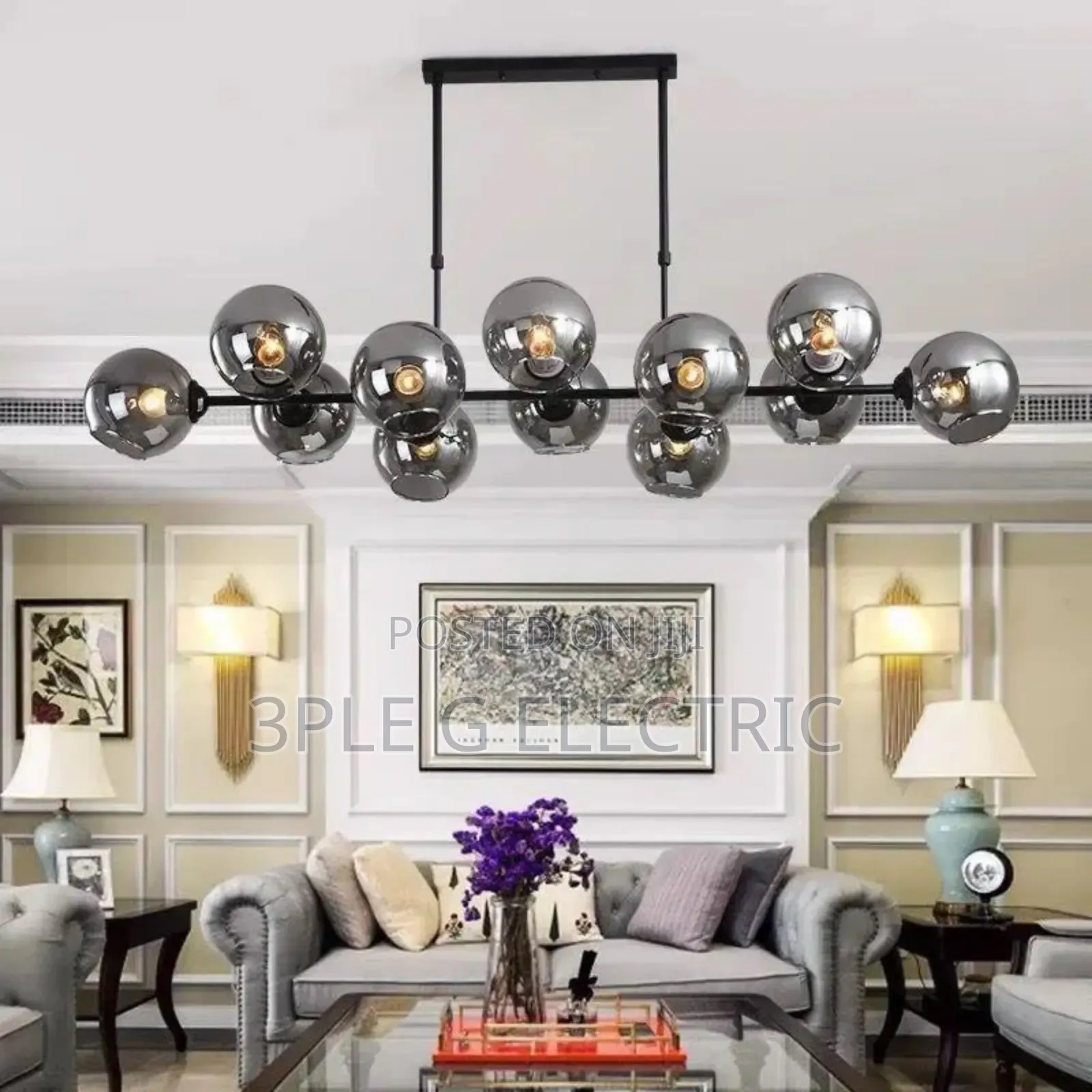 Luxury Indoor Ceiling Mounted Lamp