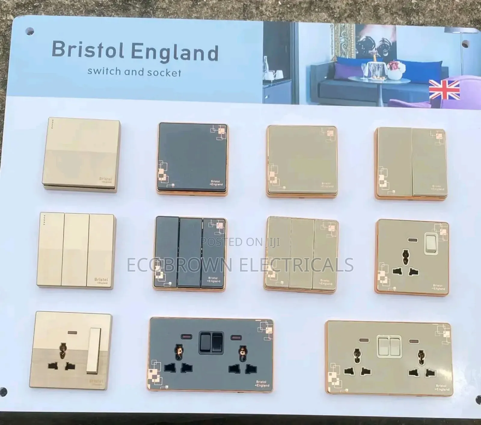Bristol England Switch and Sockets
