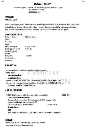 Hotel General Supervisor