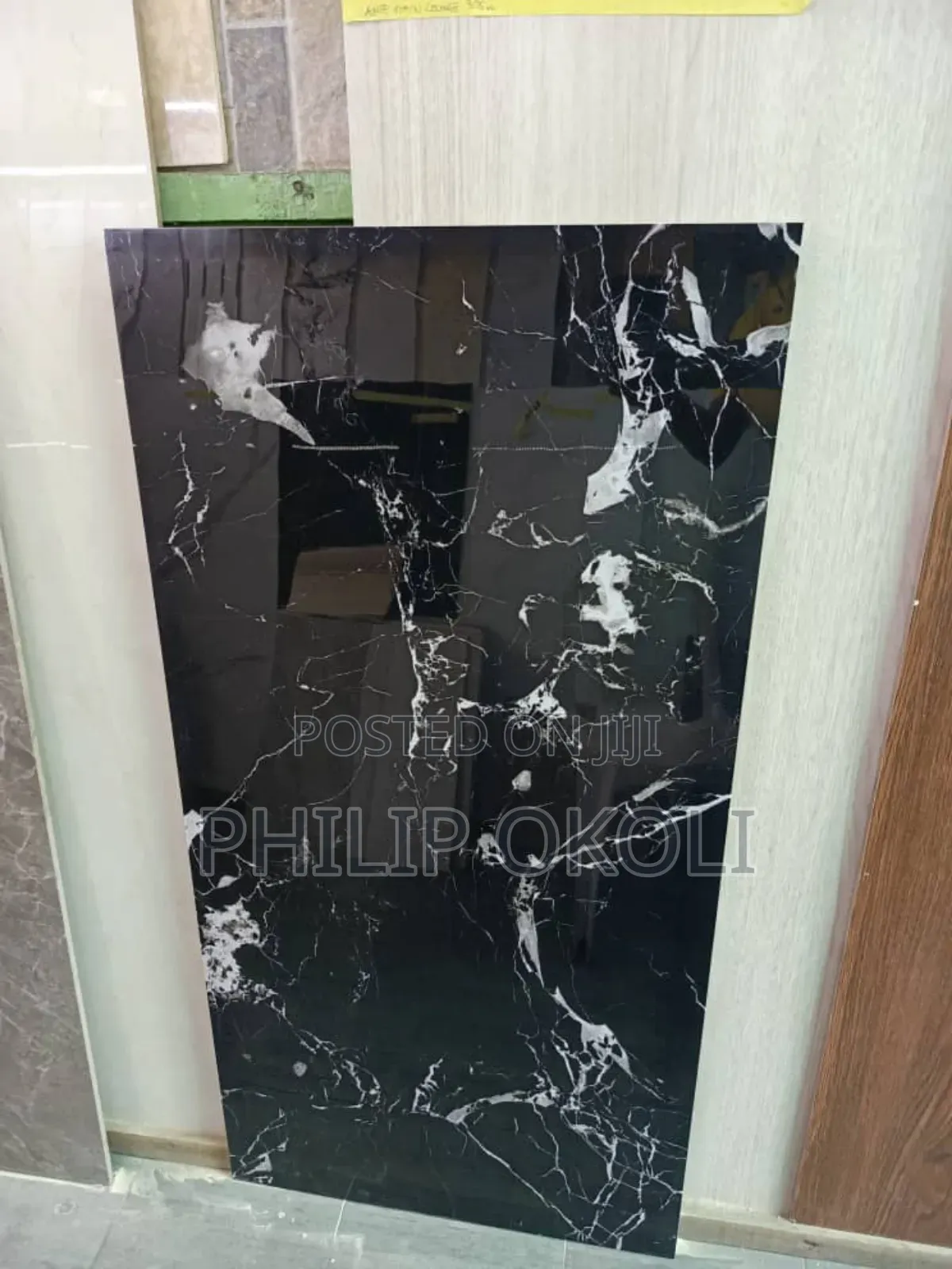 Quality Black Super Polish Tiles