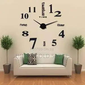 Photo - Big Size Diy Clock 3D