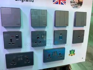 Bristol England Quality Switches and Sockets 