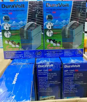 4in1 Duravolt Solar Rechargable