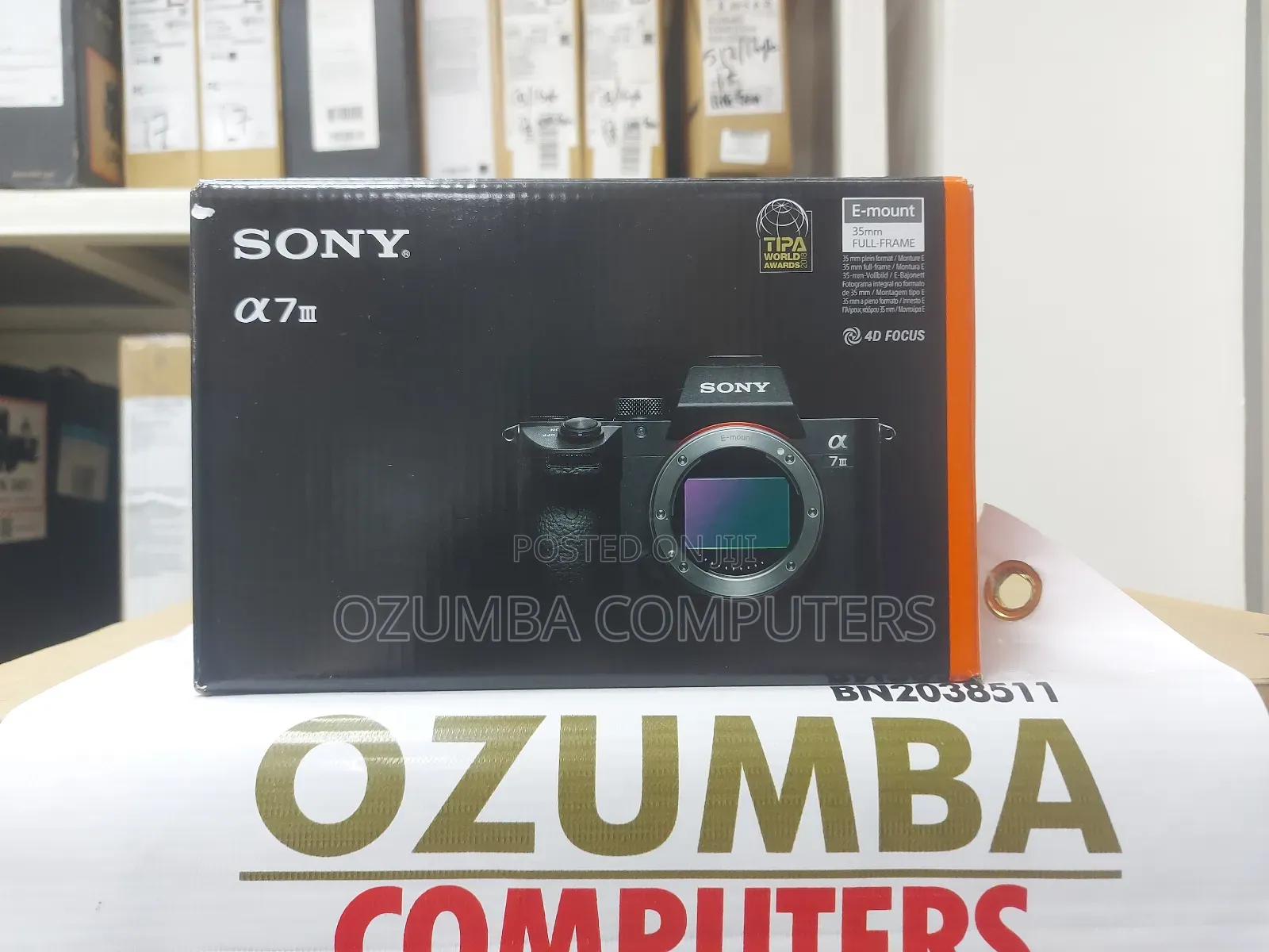 Sony A7 Iii Ilce7m3/B Full-Frame Mirrorless Camera