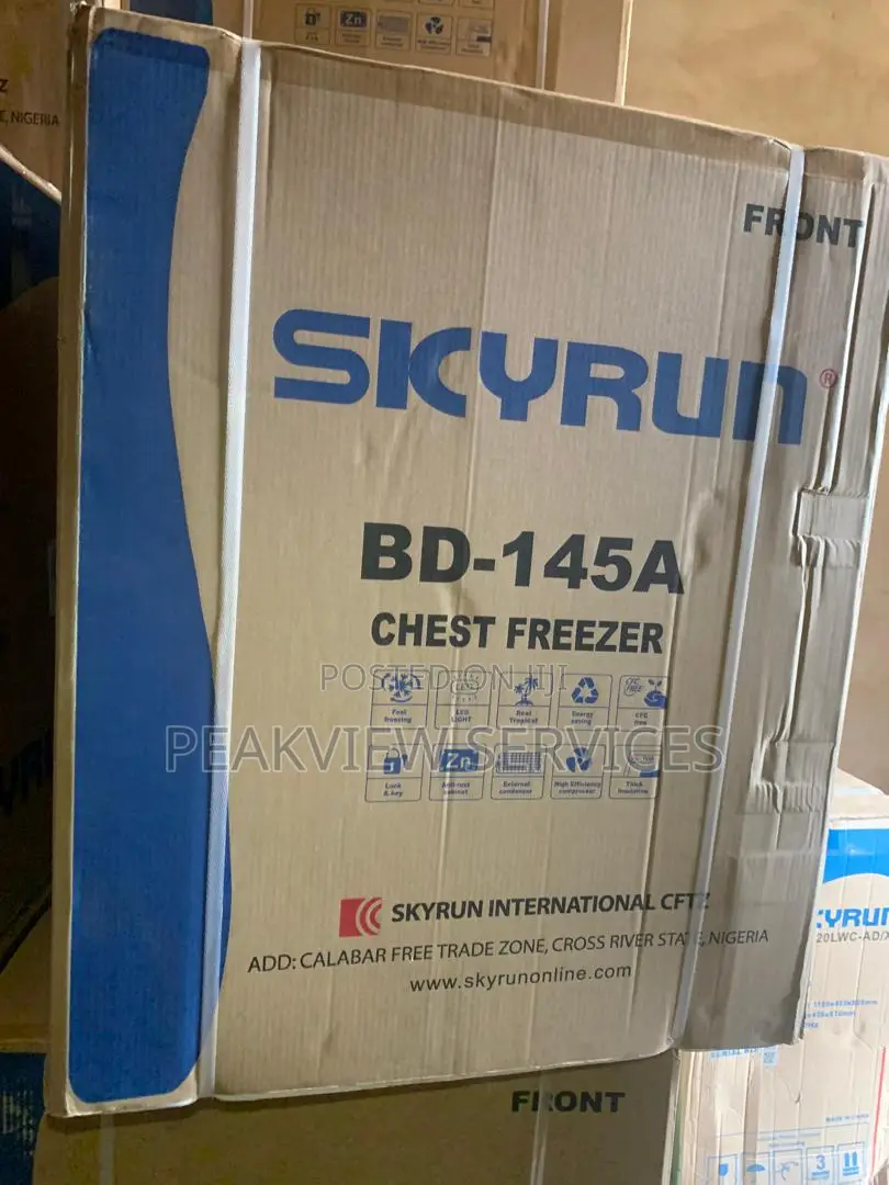 Skyrun 145L Chest Freezer BD-145A - Efficient Cooling Soluti