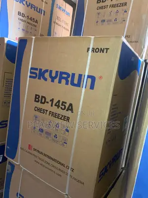Energy-Saving Skyrun 145L Chest Freezer-Low Power Consumptio