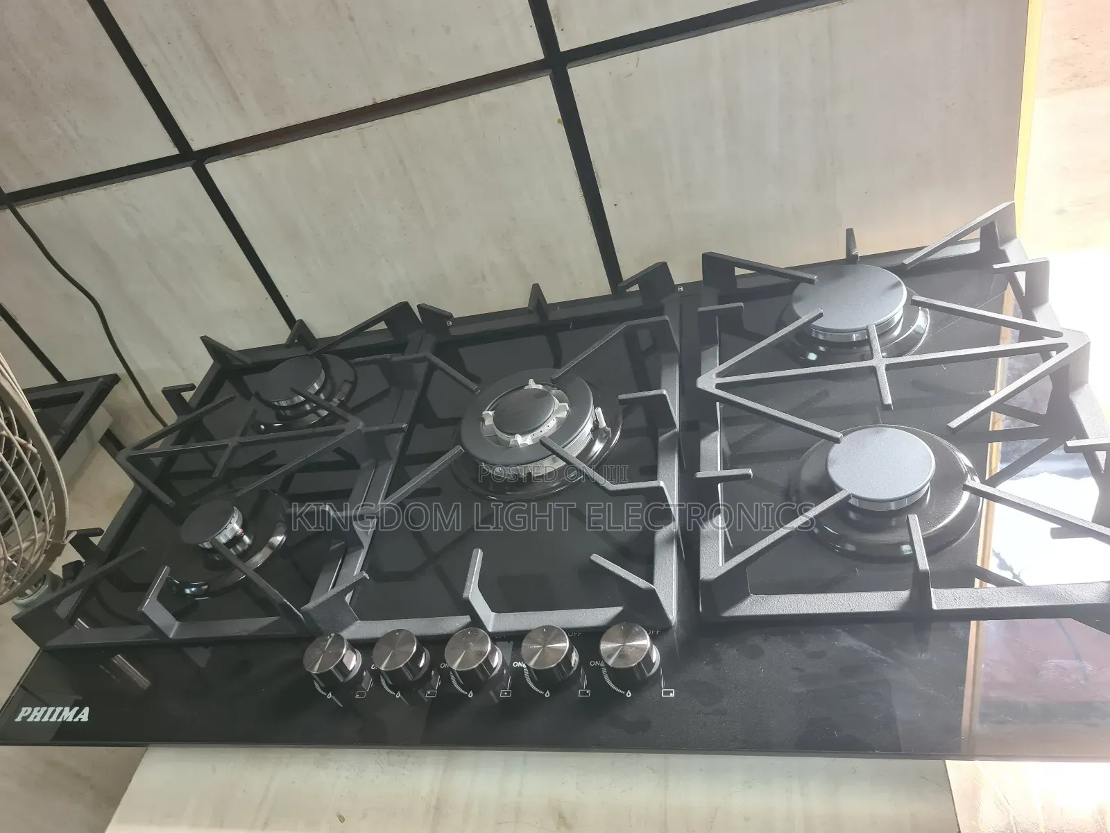 Phima Inbuilt 5 Burners Gas Cooker 60x90cm 100% Copper.