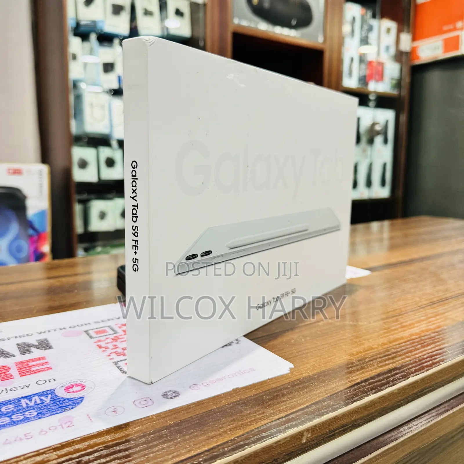 New Samsung Galaxy Tab S9 FE+ 128 GB Black